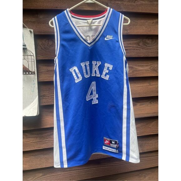 NIKE 2001 Carlos Boozer Duke #4  Reversible USA Basketball Jersey M - Picture 1 of 16